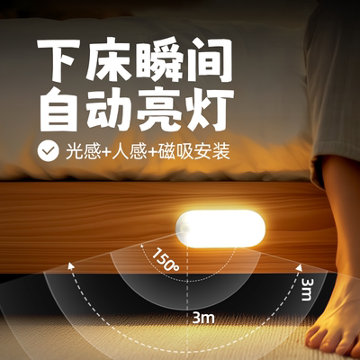 Lyridz智能感应灯人来即亮