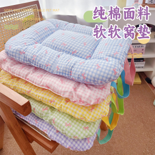 通用猫窝睡垫双面用狗狗窝垫猫咪床狗床软垫宠物用品 狗窝垫子四季