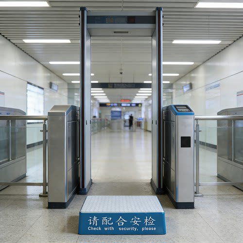 中考常考安检站台不含五金成分