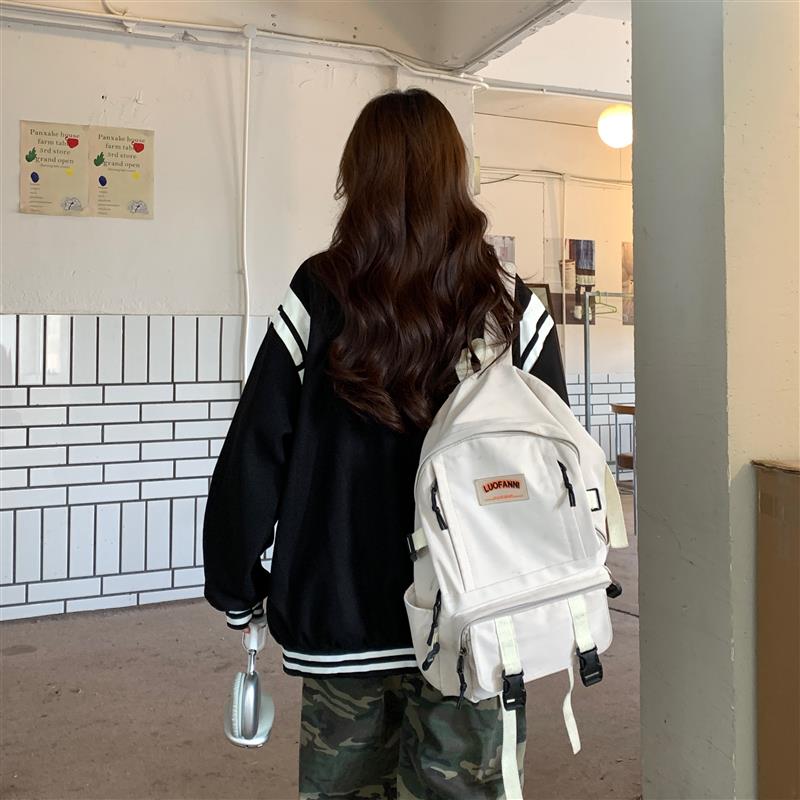 美式ins潮流夹克棒球服女秋季连衣裙