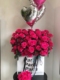 网红抱抱袋玫瑰花束送女友告白同城速递鲜花配送全国广州成都长沙