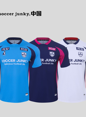 soccer junky足球狗锋速系列T恤男子足球运动训练速干短袖SJ26903