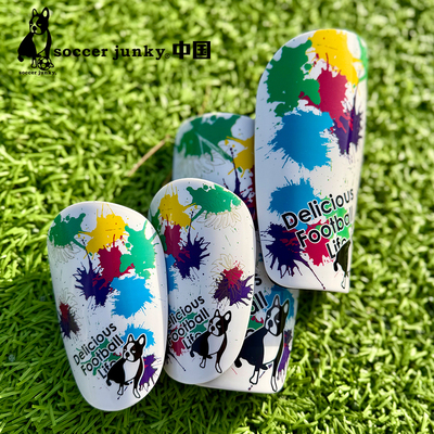 足球狗插板式护腿板迷你小板