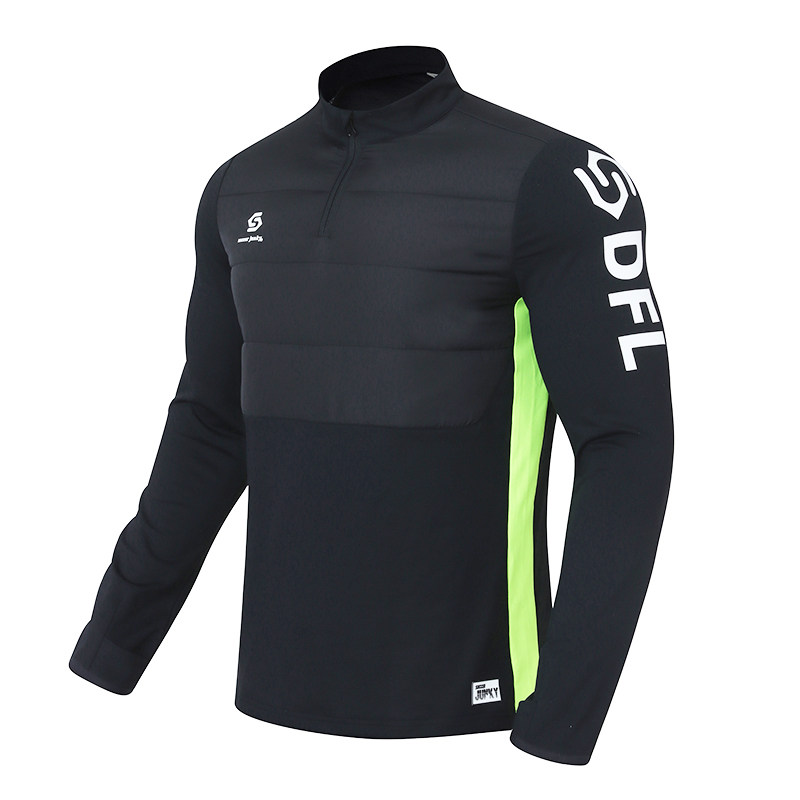 soccer junky足球狗半拉链训练服冬季长袖套头保暖足球服CP22881