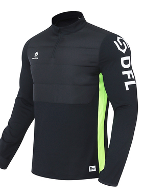 soccer junky足球狗半拉链训练服冬季长袖套头保暖足球服CP22881