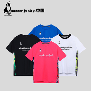 soccer T恤CP26801 junky足球狗潘杰尔曼亲子户外足球运动速干短袖