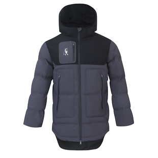 soccerjunky足球狗冬季中长款棉服加厚保暖训练棉衣连帽男CP22866