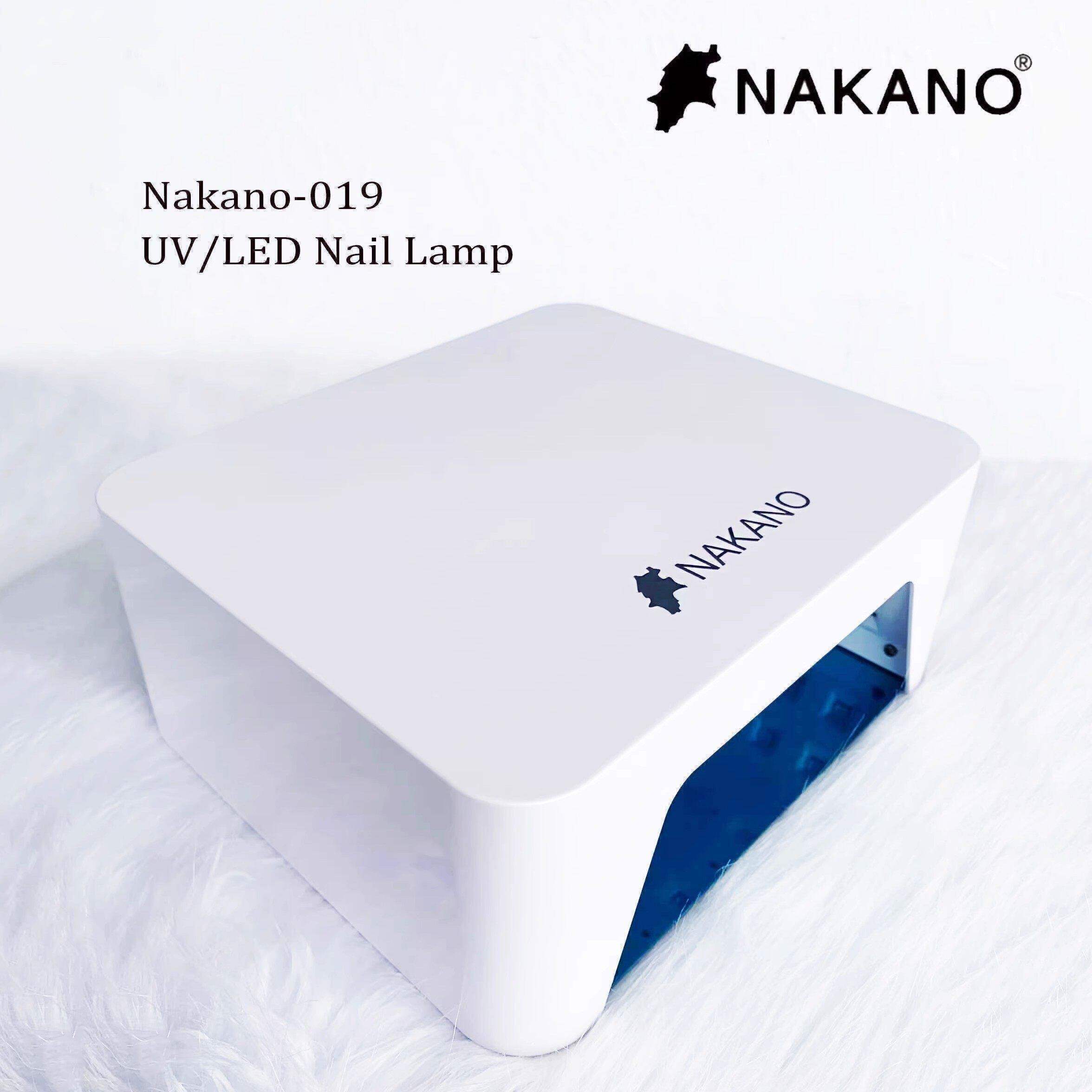NAKANO新品美甲灯V9蓄电款UV/LED光疗灯不黑手白色专业美甲工具