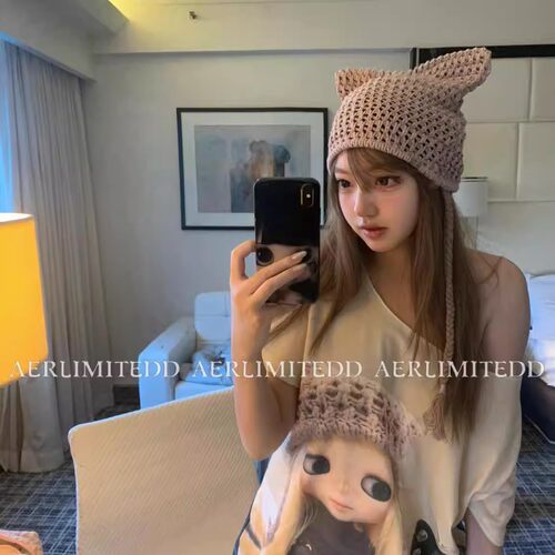 首尔限定~卡通联名短袖T恤女