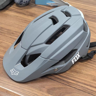 FOX山地车头盔新款 自行车越野骑行半盔儿童一体成型安全帽男速降