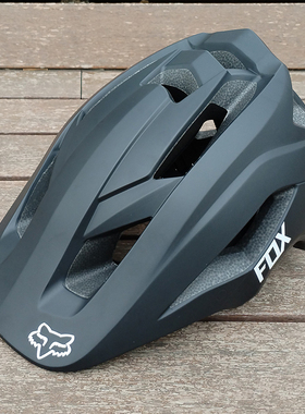 FOX一体成型骑行头盔山地车自行车安全帽轻量青少年半盔成人通用