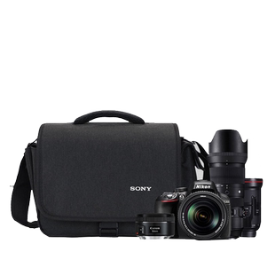 品彪适用于sony索尼ZVE10 A7C微单相机包A6600 RX10M4/M3/M2黑卡相机包A6500 A6400 A6300 AX45 AX60摄像机包