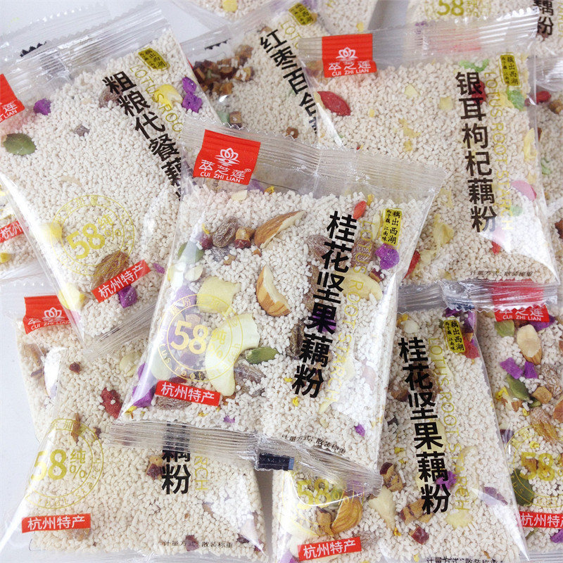 好吃不贵√萃之莲坚果红枣藕粉