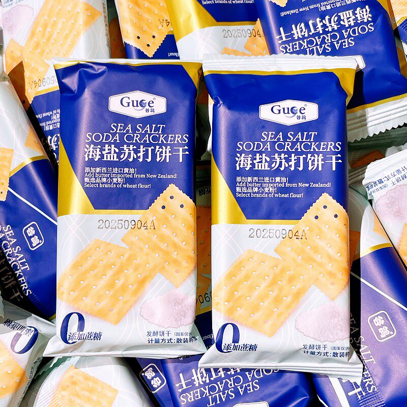 商超同款谷鸽海盐苏打饼干