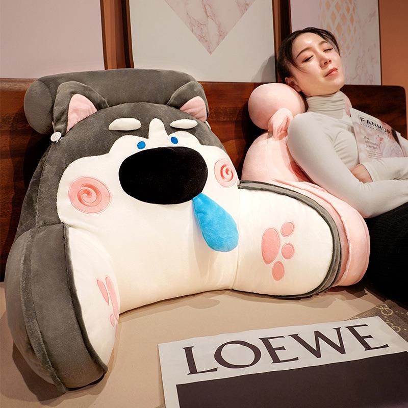床头软包靠枕靠垫护腰沙发抱枕大靠背榻榻米床上儿童看书女可拆洗