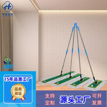 家用尘推酒楼拖把旋转棉纱干湿两用商场大号平板拖布一拖净