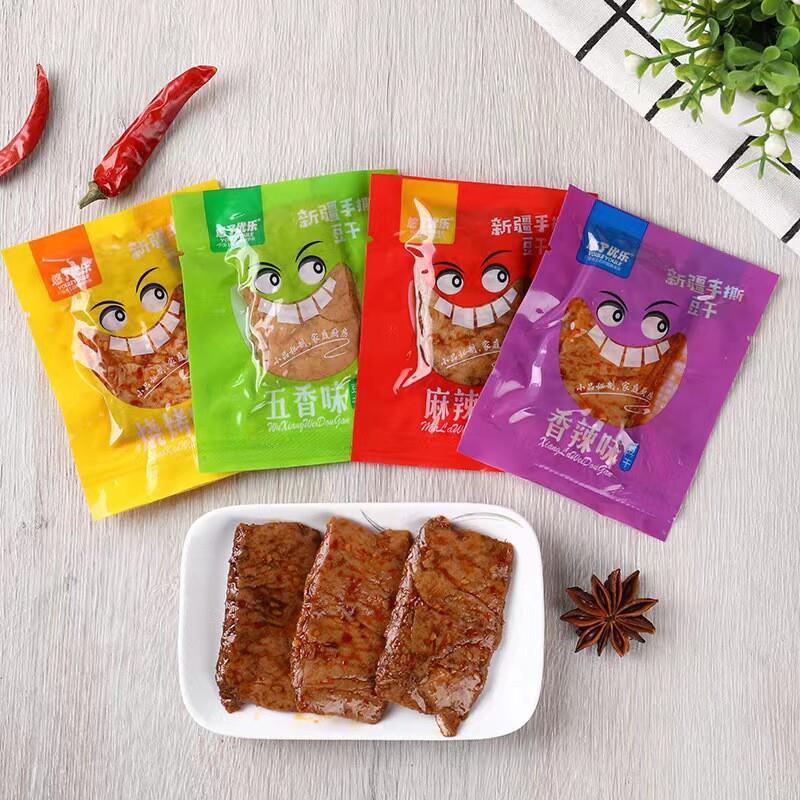 新疆手撕豆干零食500g袋装素肉麻辣五香烧烤混合独立包
