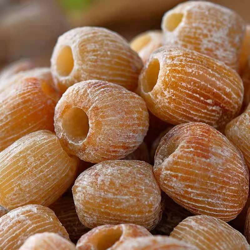 黄蜜枣500g金丝硬蜜半干蜜枣大个挂糖霜无核干蜜枣散装一件