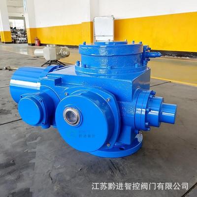化工手动阀门改电动阀门驱动装置DZW250开关防爆型ExdIIBT4