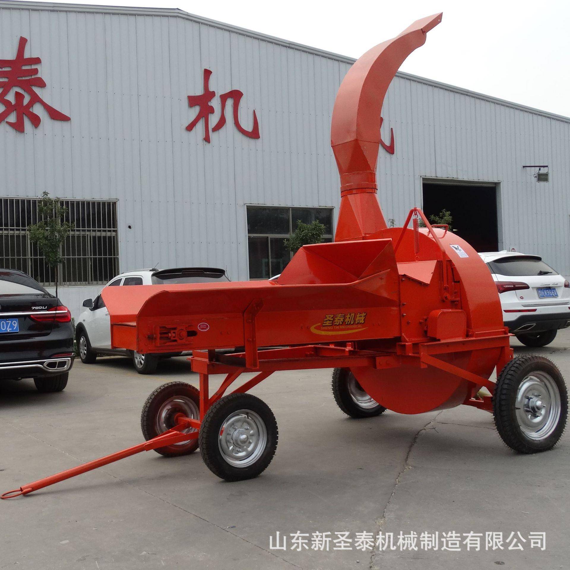 牛羊饲料青储铡草机工作效果全自动青储铡草机锤片数量新型铡草机