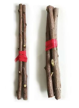 原木装饰乔迁送礼天然桃木桌面摆件10枝一捆手工