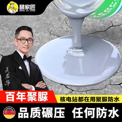 聚脲防水涂料屋顶楼房顶裂缝补漏材料污水池防腐防水胶堵漏补漏王