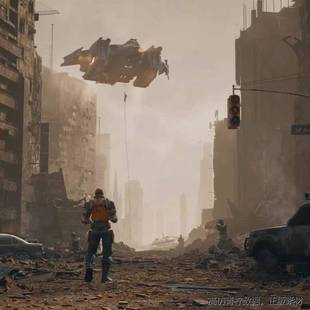 UE场景 UE4 UE5 场景集合 游戏场景 废土风 工厂 废墟 城市 末日