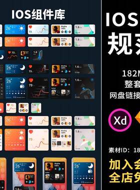 ios16设计规范ui界面组件库底纹背景手机app灵动岛壁纸标准xd尺寸