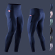 跑步篮球运动训练春秋打底长裤 压缩高弹健身弹力裤 高腰紧身裤 男士