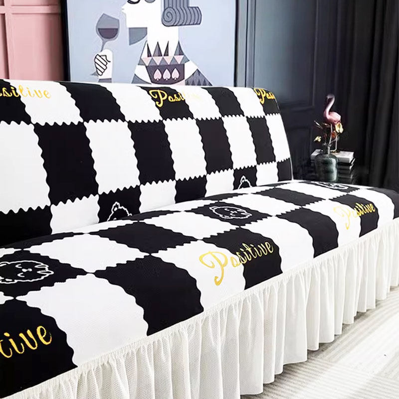 四季全包沙发床套2023新款弹力裙边卍能套简易折叠无扶手沙发套罩,居家布艺,沙发套,淘宝优惠券,粉丝福利购,淘宝优惠卷