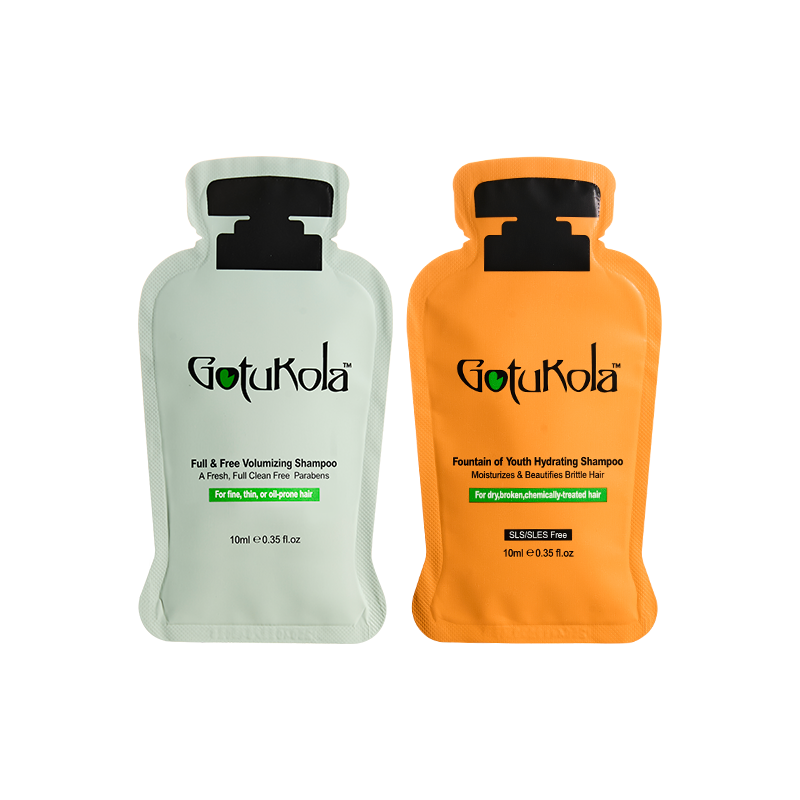 【官方正品】gotukola狗头尝鲜装洗发水10ml*2蓬松控油修护