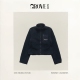 八奶宽松纯色立领拉链摇粒绒外套马甲背心 EDGE韩版 现货 GROVE