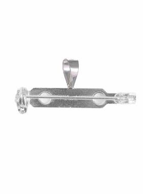 JL100906两用约项链胸针di2y吊坠改95纯银针万能扣改简造转换器回