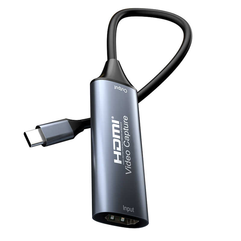 笔记本电脑Switch游戏USB采集卡Type-c视频采集卡PS5直播专用