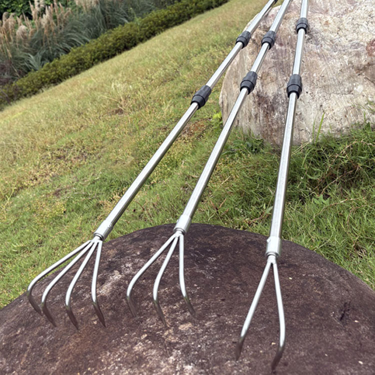 闰地儿不锈钢加厚园艺耙