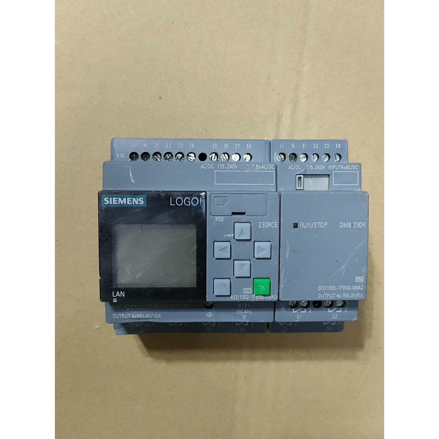 议价LOGO西门子控制器6ED1052-1FB08-0BA0，D