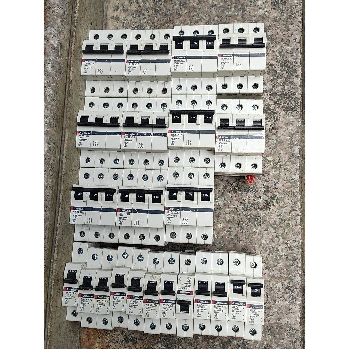 议价三菱空气开关，1p16安11个，25安一个，3p20安5个，