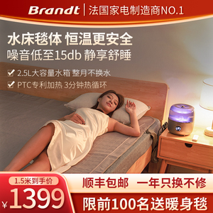Brandt白朗2023新款S2水暖电热毯双人水循环全套家用电褥子地暖垫