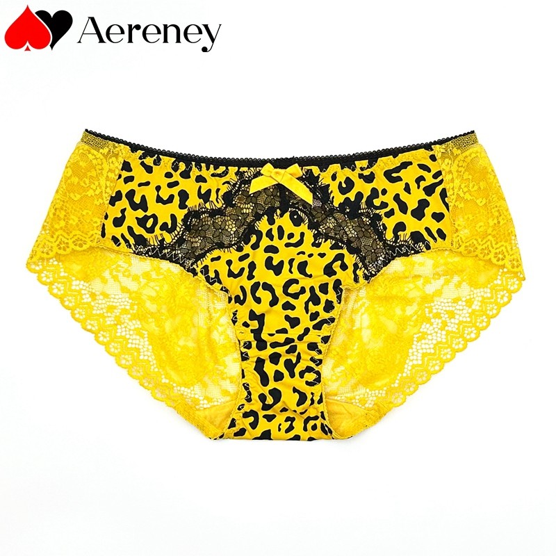 AERENEY爱亦心伊女豹纹中腰平角裤63388配82388 84388 83388文胸,女士内衣/男士内衣/家居服,平角裤,淘宝优惠券,粉丝福利购,淘宝优惠卷