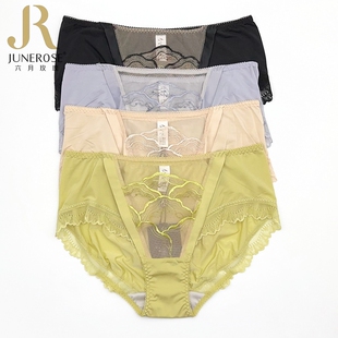 8402 配8401 8403文胸 8401K牛奶丝女中腰平角裤 六月玫瑰氧塑内裤