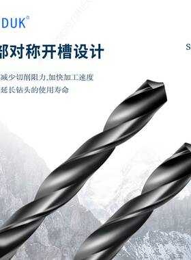 新款天工高速钢麻花钻直柄钻头黑色M2材料高品质钻咀13.0-20间隔0