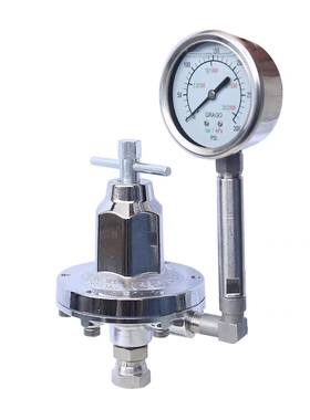 全新不锈钢涂料稳压阀214706大流量低压流体调压器液体油漆手包邮