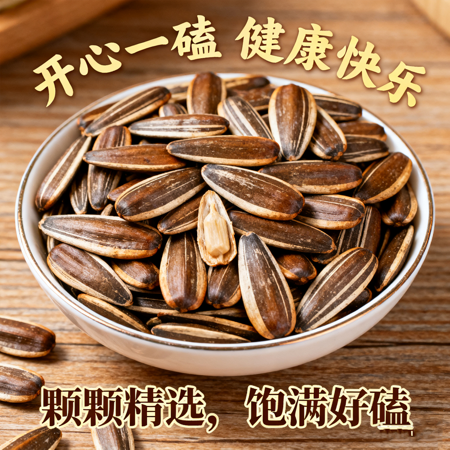 2025新货原味瓜子葵花籽新货大颗粒原味生熟办公室休闲零食旗舰店
