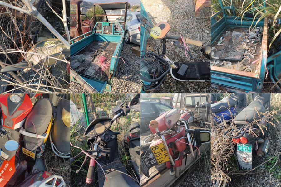 4月1日丽水市公安局报废三轮摩托车、二轮摩托车、二轮电动车等一批共146辆网络拍卖公告