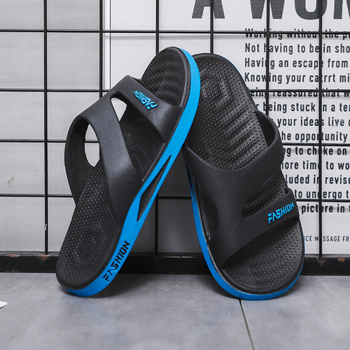 拖鞋男士夏季可外穿浴室洗澡室内防滑家居家用透气凉拖鞋男款沙滩