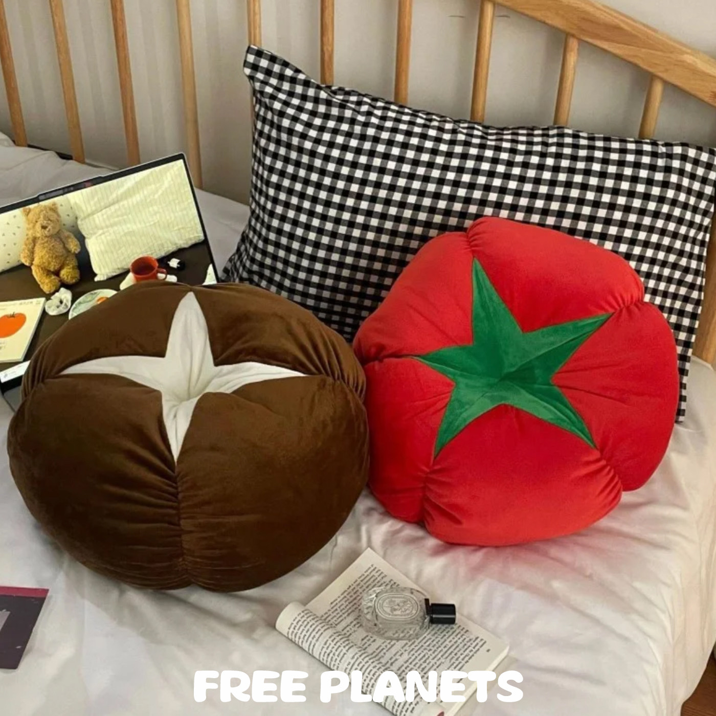 西红柿抱枕香菇小番茄毛绒公仔玩具坐垫沙发靠枕飘窗玩偶床上摆件,玩具/童车/益智/积木/模型,毛绒/玩偶/公仔/布艺类玩具,淘宝优惠券,粉丝福利购,淘宝优惠卷