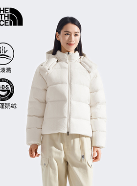 TheNorthFace北面羽绒服女25秋冬户外防风保暖600蓬鹅绒外套8ENC