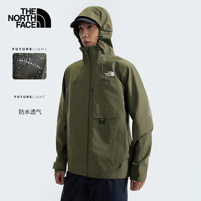 TheNorthFace北面24秋Stormpeak冲锋衣男FL纳米壳防水户外套|89ZJ