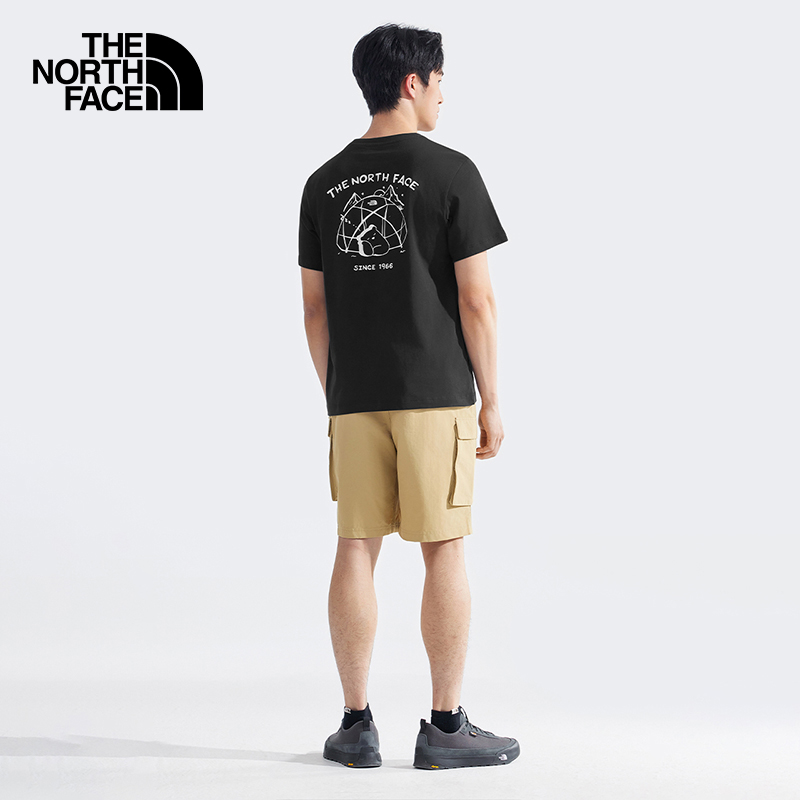 【经典款】TheNorthFace北面情侣款小熊短袖户外休闲透气T恤|8EYN