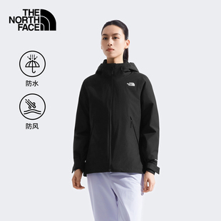 TheNorthFace北面三合一女Carto防水外套保暖户外棉胆冲锋衣|8FJW